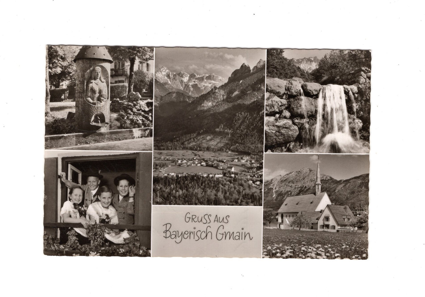 Ansichtskarte Bayerisch Gmain