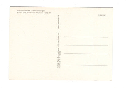 Ansichtskarte Wallfahrtskirche Vierzehnheiligen / H1-58