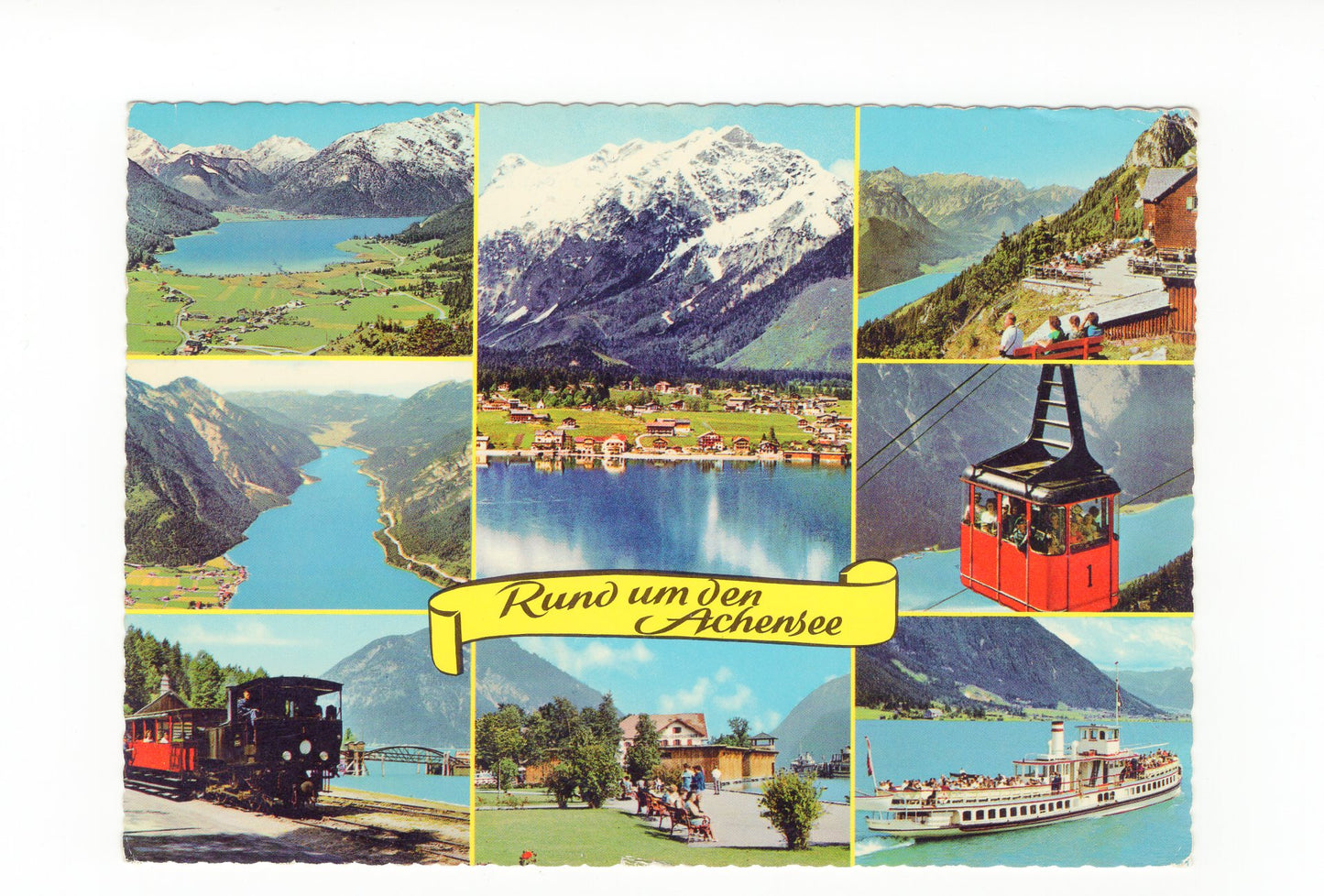 Ansichtskarte Rund um den Achensee / Tirol / Österreich