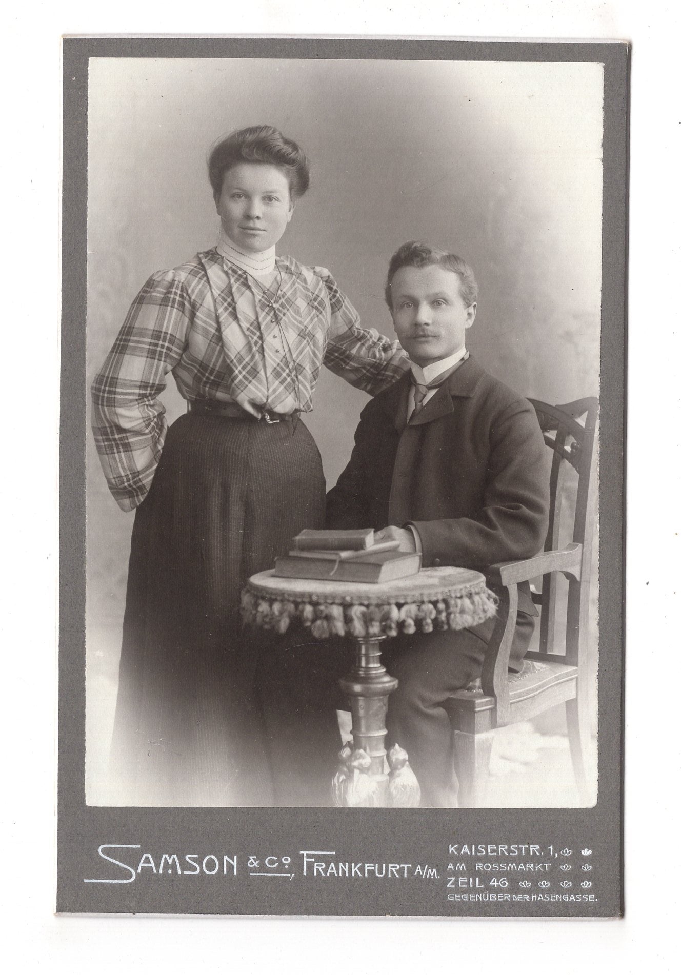 Fotografie Feines Paar - Frankfurt Main 1900er