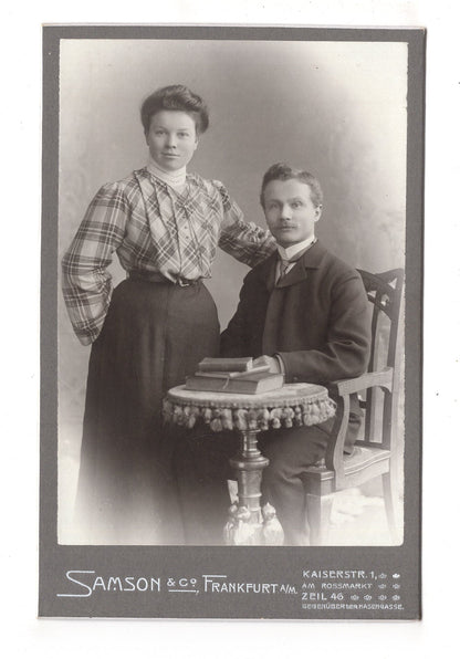 Fotografie Feines Paar - Frankfurt Main 1900er