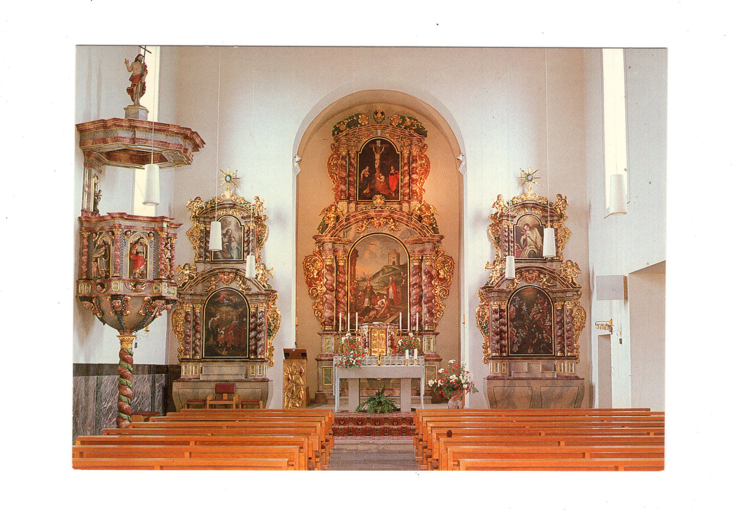 Ansichtskarte Bad Salzschlirf / Kath. Pfarrkirche St. Vitus