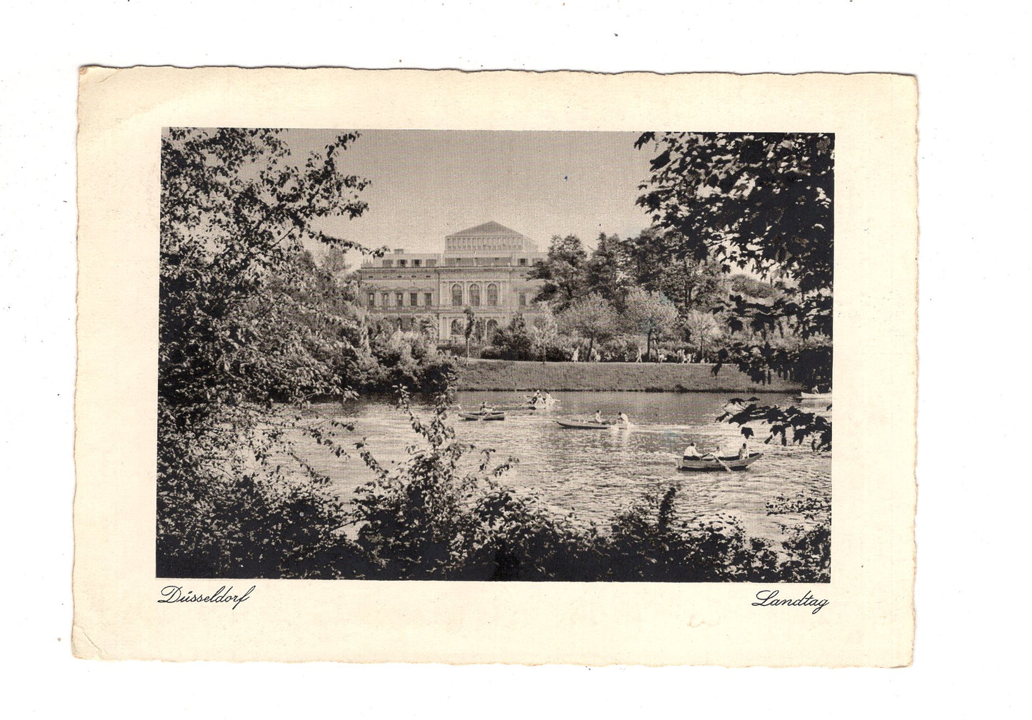 Ansichtskarte Düsseldorf / Landtag / J1-53