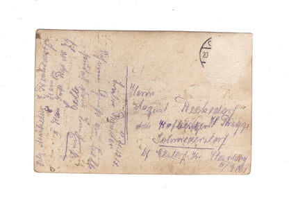 Ansichtskarte Gruppenbild Soldaten - 1913