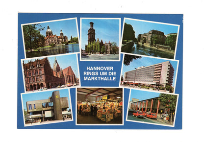 Ansichtskarte Hannover / Rings um die Markthalle / G1-62