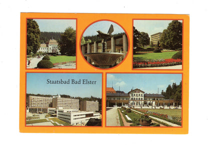 Ansichtskarte Bad Elster / Badehaus / Badeplatz +++