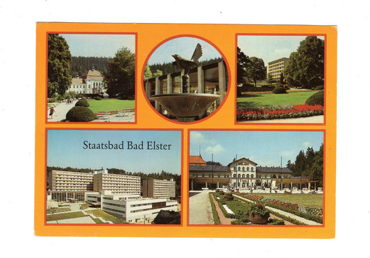 Ansichtskarte Bad Elster / Badehaus / Badeplatz +++