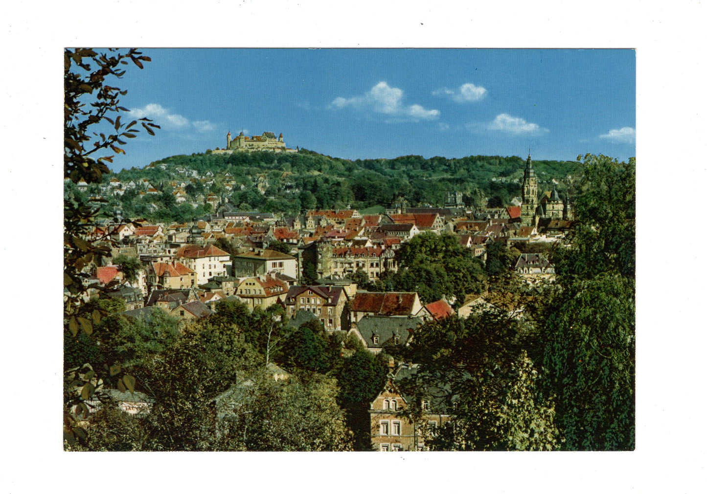 Ansichtskarte Blick auf Coburg / H1-58