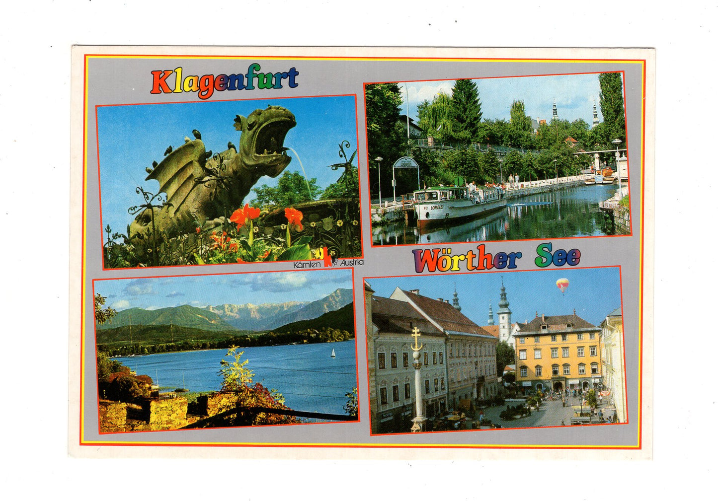 Ansichtskarte Klagenfurt am Wörthersee / Kärnten / Österreich