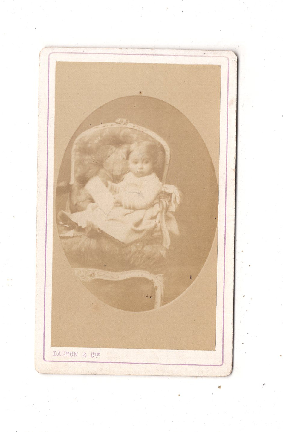 Fotografie Niedliches kleines Kind - Paris 1870er