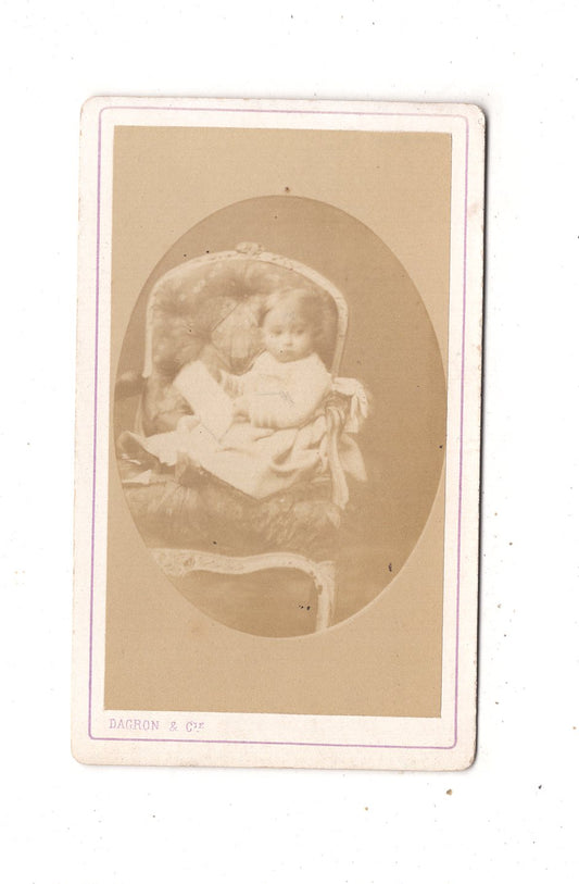 Fotografie Niedliches kleines Kind - Paris 1870er