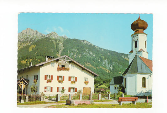 Ansichtskarte Höfen / Lechtal / Maria-Hilf-Kirche / Tirol / Österreich