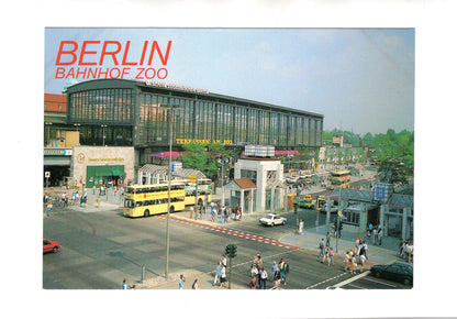 Ansichtskarte Berlin / Bahnhof Zoo