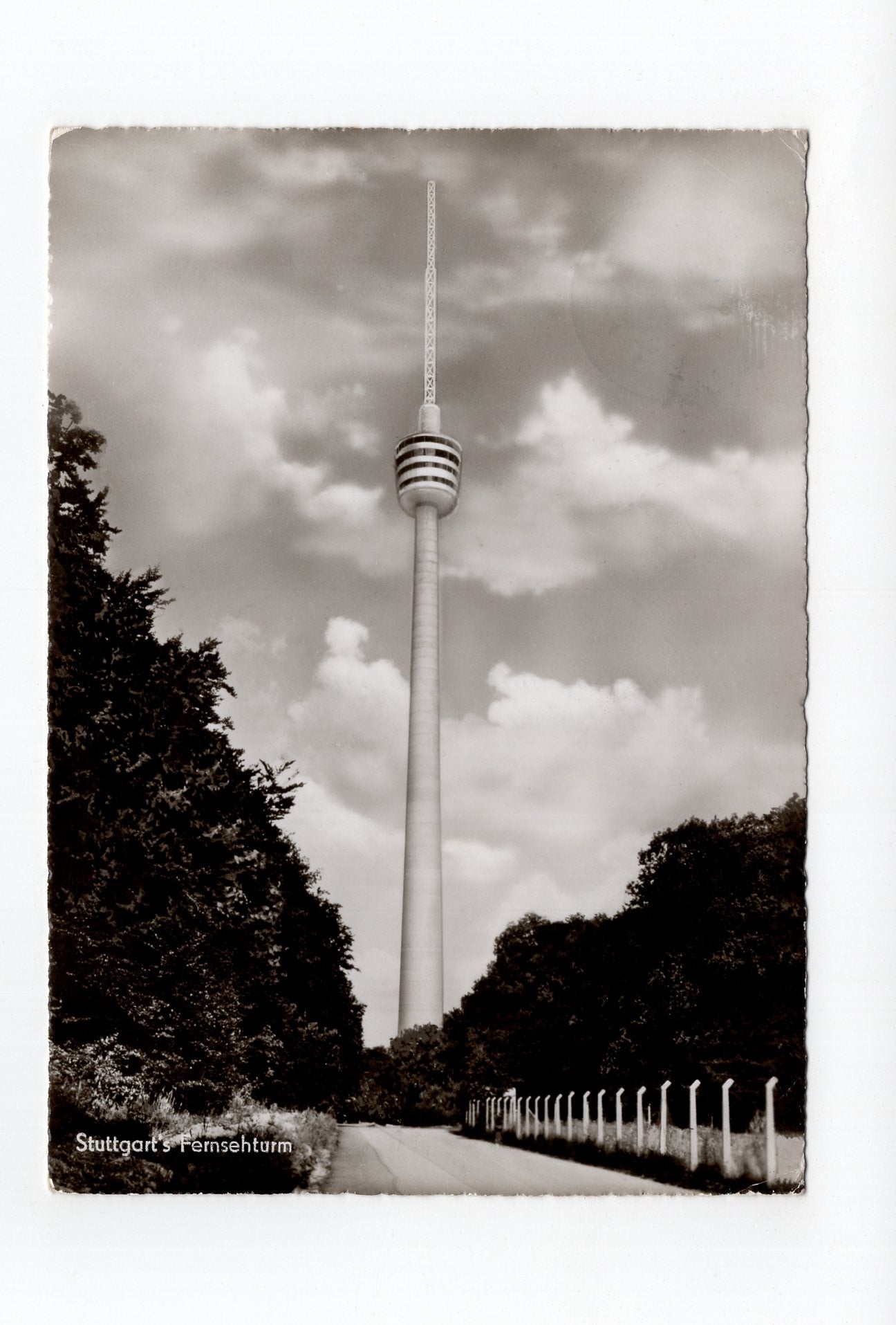 Ansichtskarte Stuttgart / Fernsehturm