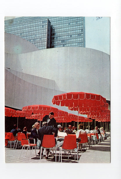 Ansichtskarte Düsseldorf / Terrassencafé am Schauspielhaus