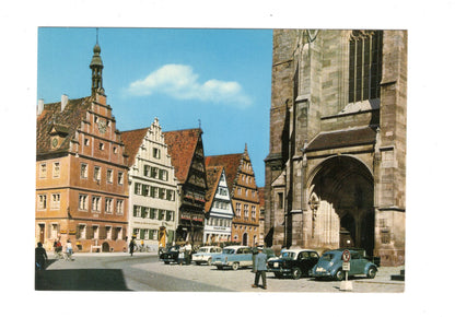 Ansichtskarte Dinkelsbühl / Marktplatz  / I1-57
