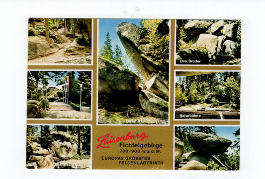 Ansichtskarte Luisenburg / Fichtelgebirge