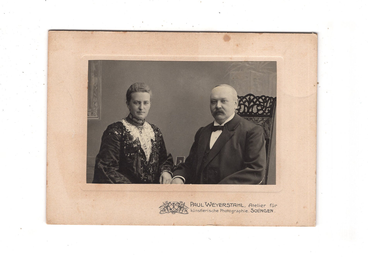 Fotografie Feines Paar - Solingen um 1910