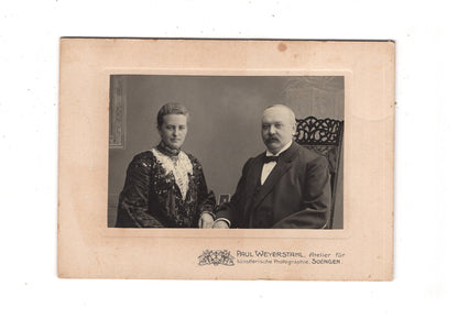 Fotografie Feines Paar - Solingen um 1910