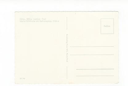 Ansichtskarte Höfen / Lechtal / Maria-Hilf-Kirche / Tirol / Österreich