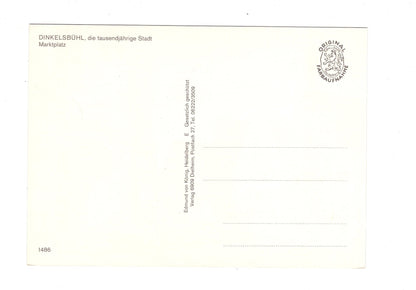 Ansichtskarte Dinkelsbühl / Marktplatz  / I1-57