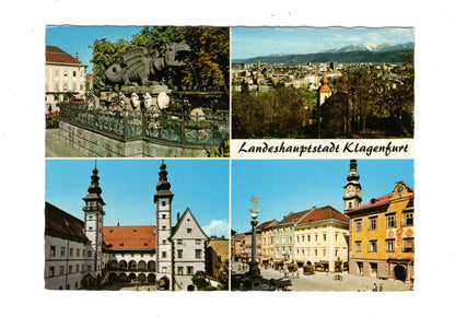 Ansichtskarte Landeshauptstadt Klagenfurt / Kärnten / Österreich