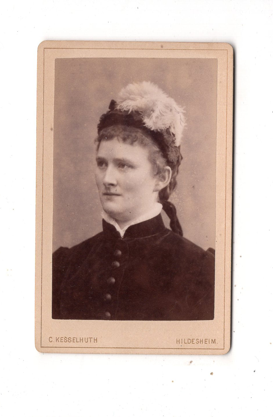 Fotografie Damenportrait - Hildesheim 1880er