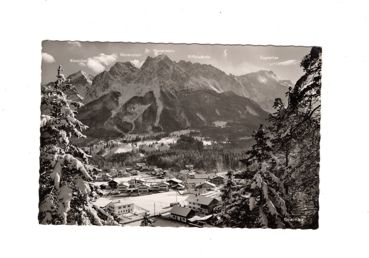 Ansichtskarte Zugspitzdorf Grainau
