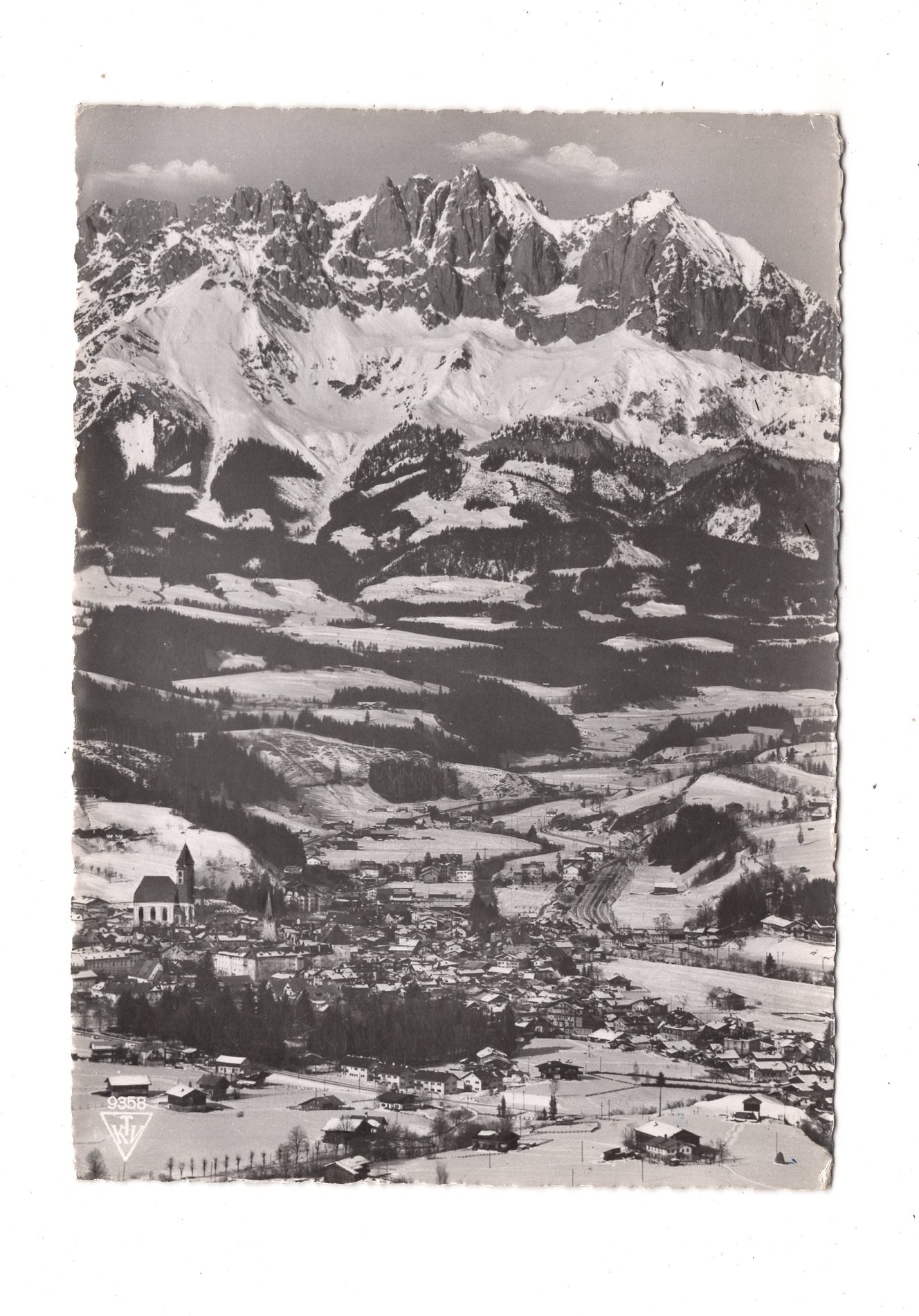 Ansichtskarte Kitzbühel in Tirol mit Kaisergebirge / Österreich / N1-68