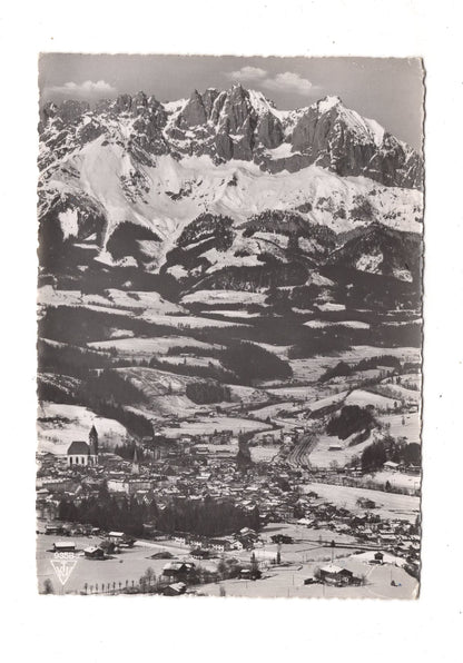 Ansichtskarte Kitzbühel in Tirol mit Kaisergebirge / Österreich / N1-68