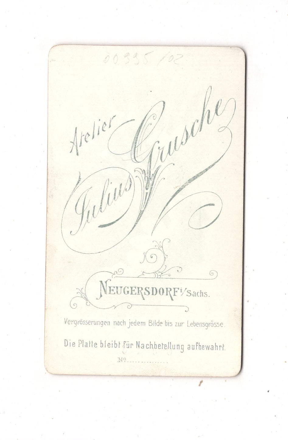 Fotografie Niedliche kleine Kinder - Neugersdorf 1890er / CDV M1-10