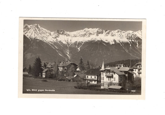 Ansichtskarte Igls / Blick gegen Nordkette / Österreich