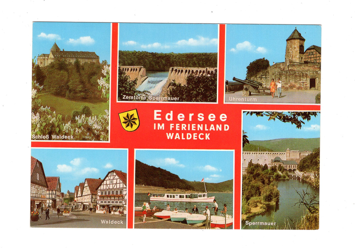 Ansichtskarte Edersee im Ferienland Waldeck