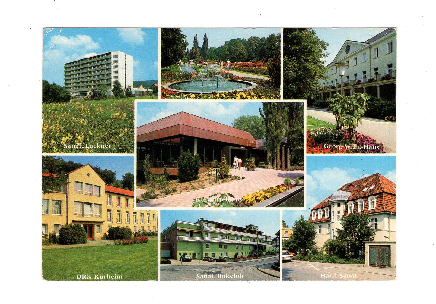 Ansichtskarte Bad Eilsen / Kurmittelhaus / DRK-Kurheim +++