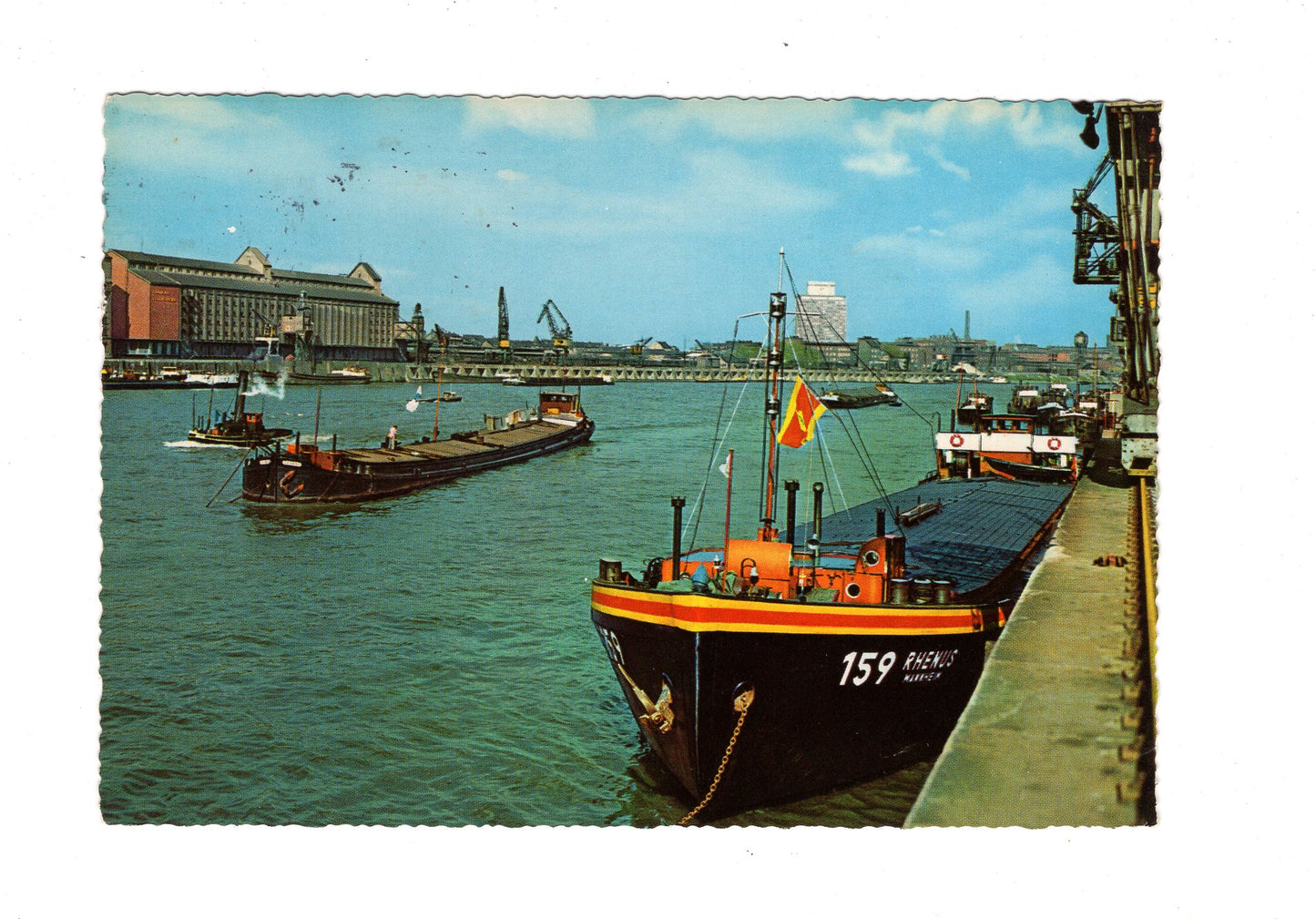 Ansichtskarte Ludwigshafen / Rhein mit BASF-Hochhaus / H1-58