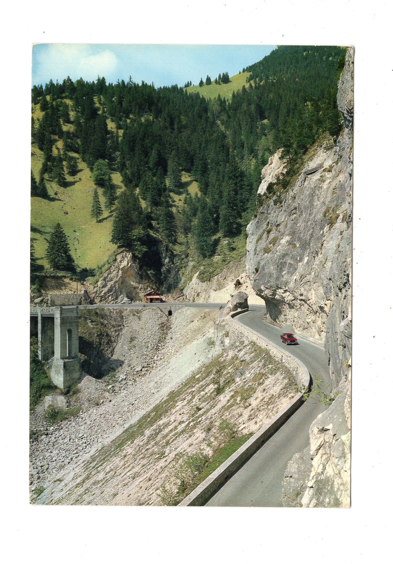 Ansichtskarte Gaichtpassstraße / Tirol / Österreich