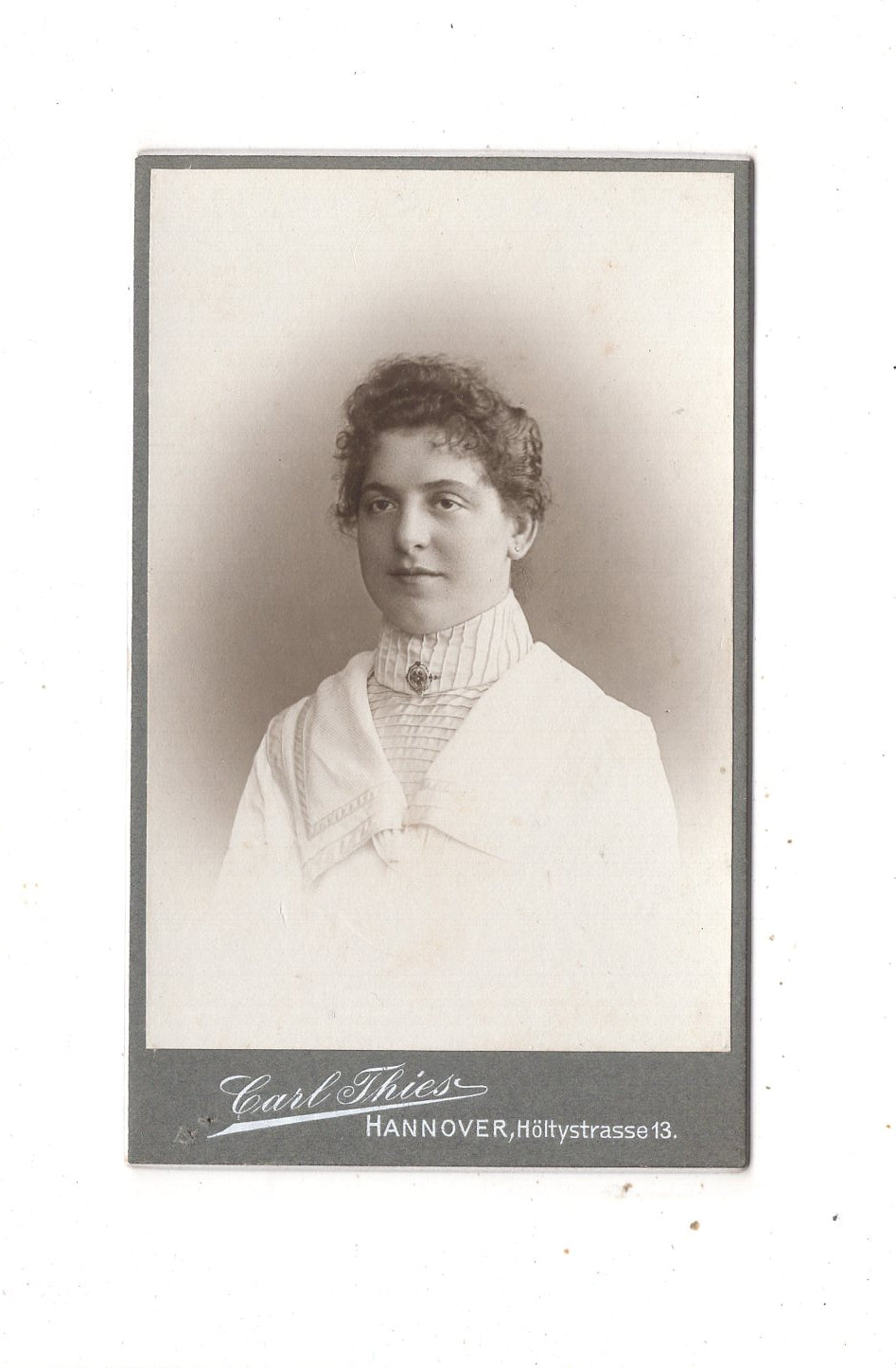 Fotografie Damenportrait - Hannover um 1900