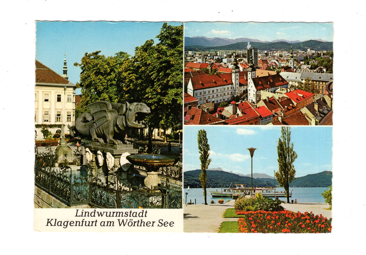 Ansichtskarte Klagenfurt am Wörthersee / Kärnten / Österreich