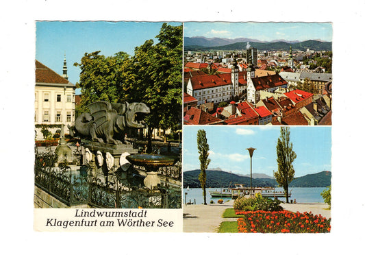 Ansichtskarte Klagenfurt am Wörthersee / Kärnten / Österreich