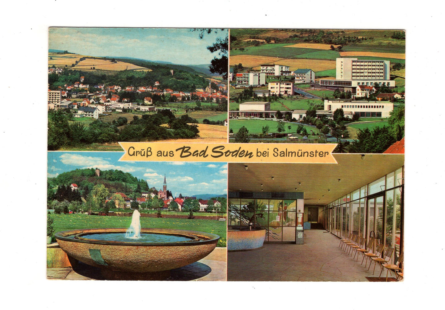 Ansichtskarte Bad Soden-Salmünster / Kurviertel