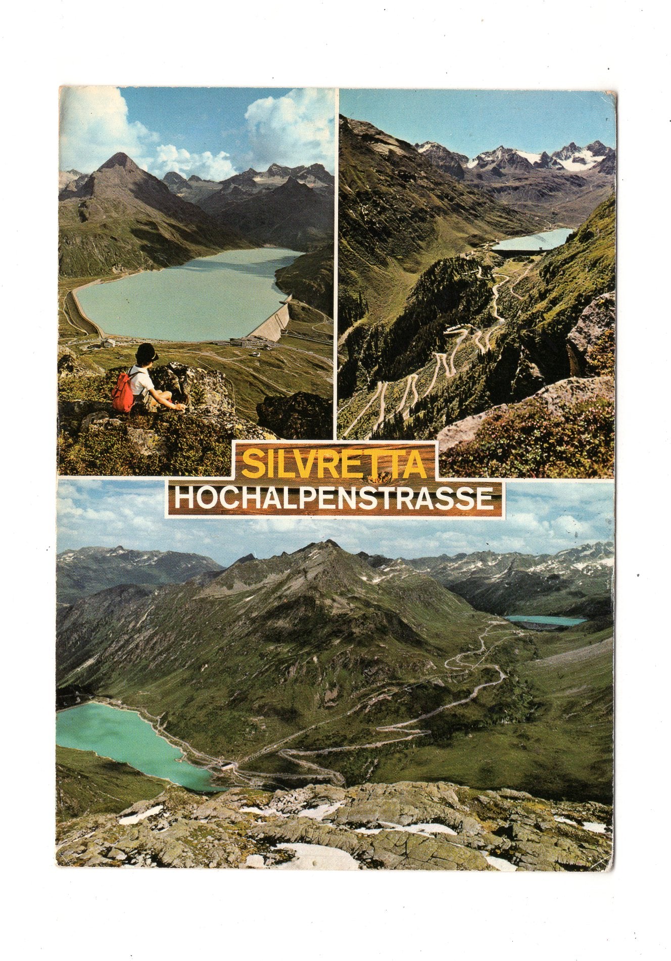 Ansichtskarte Silvretta-Hochalpenstraße / Österreich