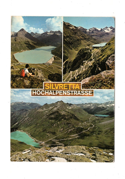Ansichtskarte Silvretta-Hochalpenstraße / Österreich