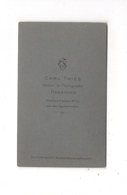Fotografie Damenportrait - Hannover um 1900