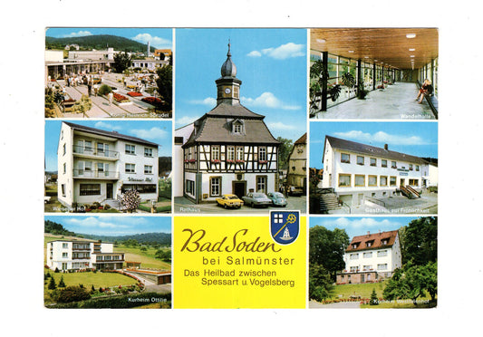 Ansichtskarte Bad Soden-Salmünster / Wandelhalle +++