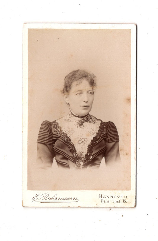 Fotografie Damenportrait - Hannover 1890er