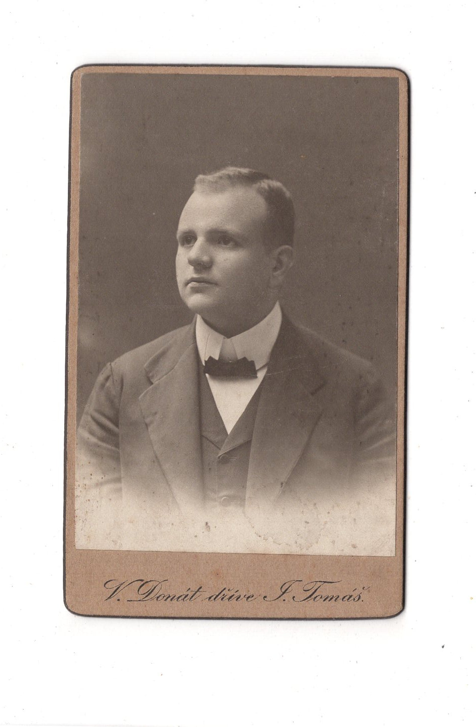 Fotografie Herrenportrait - Praha Prag 1900er / CDV C1-26
