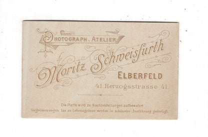 Fotografie Feine Dame - Elberfeld 1880er
