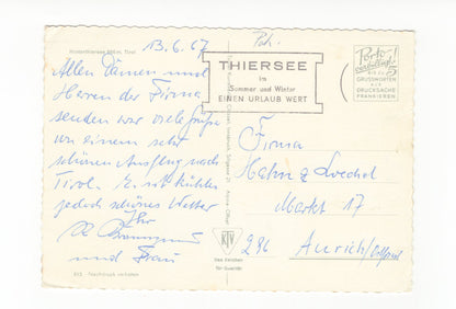 Ansichtskarte Hinterthiersee / Tirol / Österreich