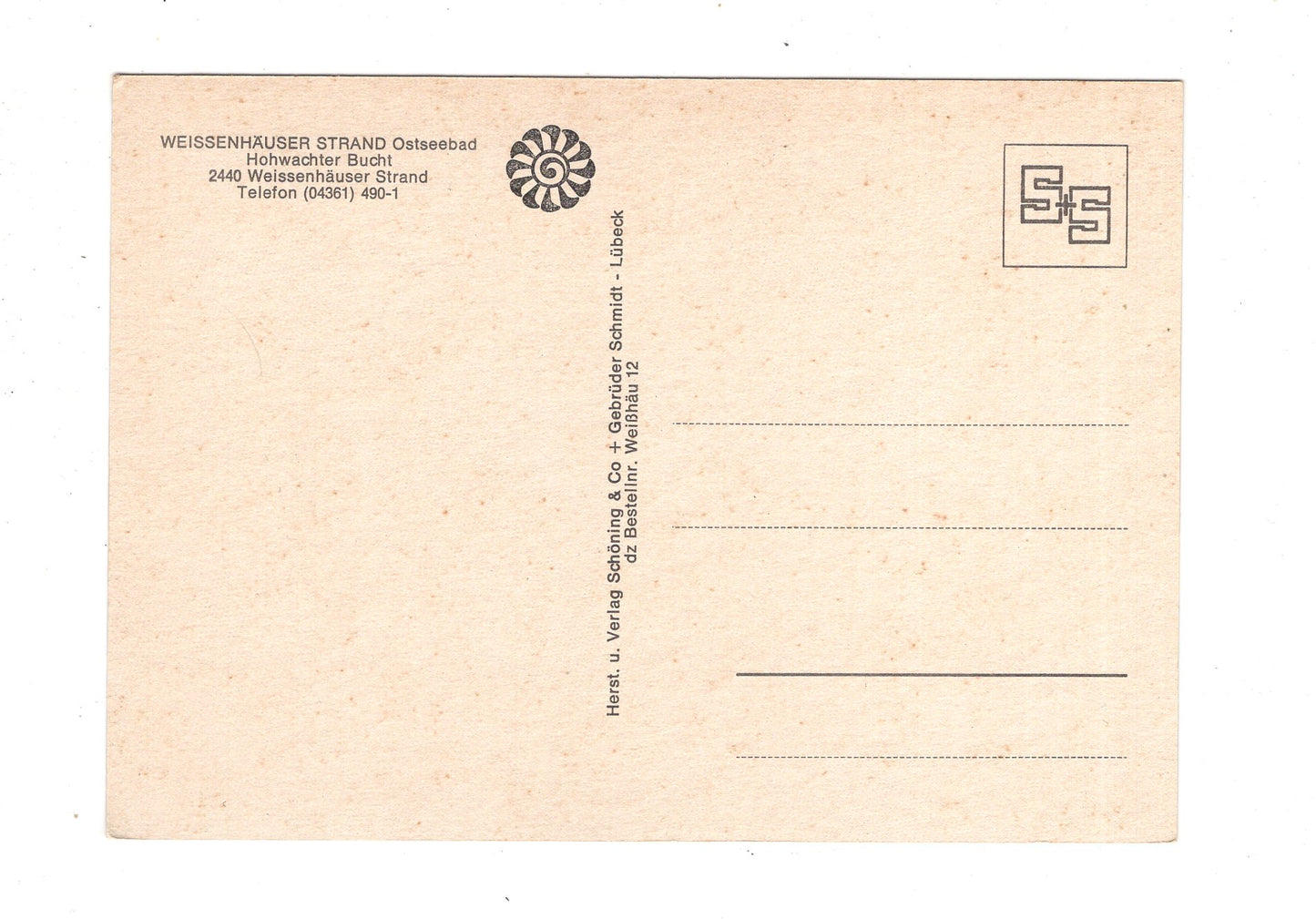 Ansichtskarte Weißenhäuser Strand / Ostsee / L1-69