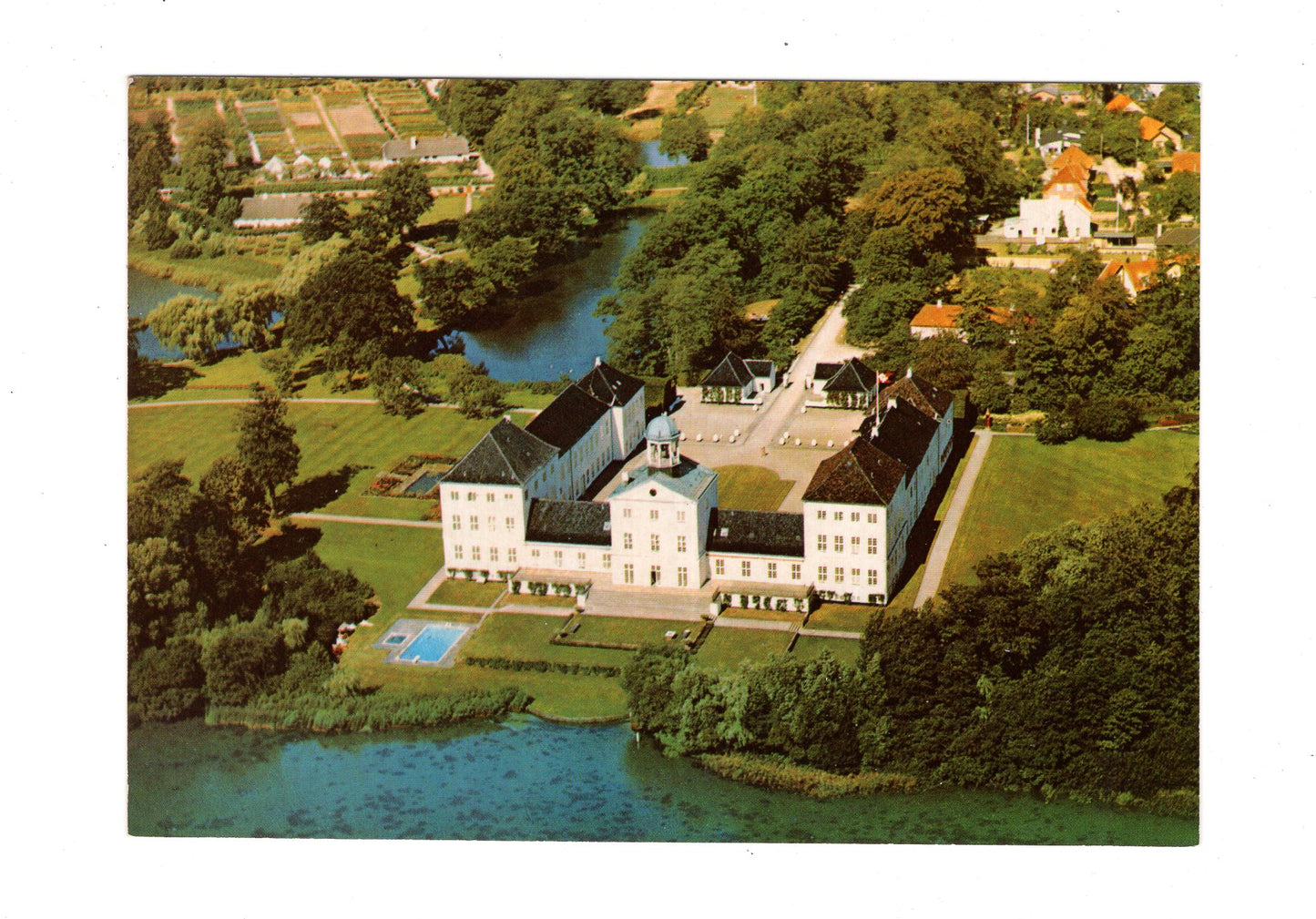 Ansichtskarte Graasten / Schloss Gravenstein / Dänemark